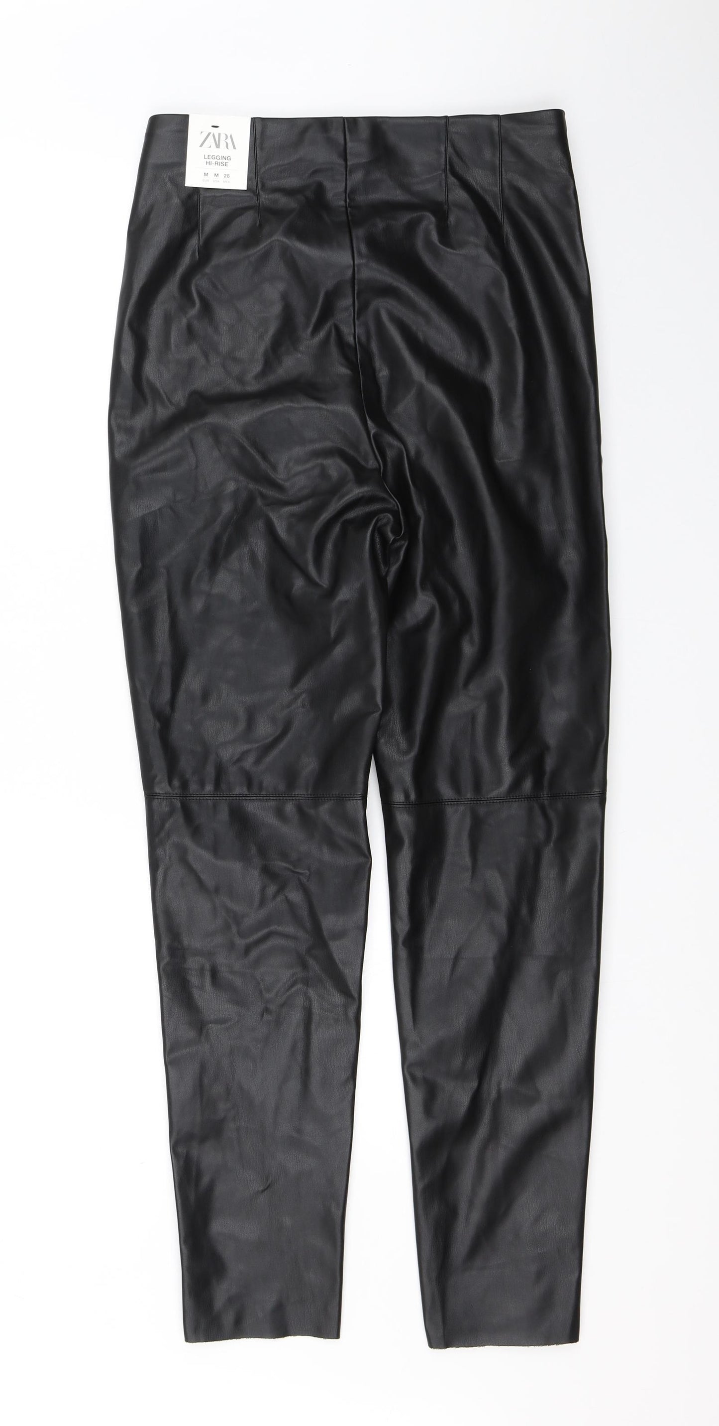 Zara Womens Black   Trousers  Size M L27 in