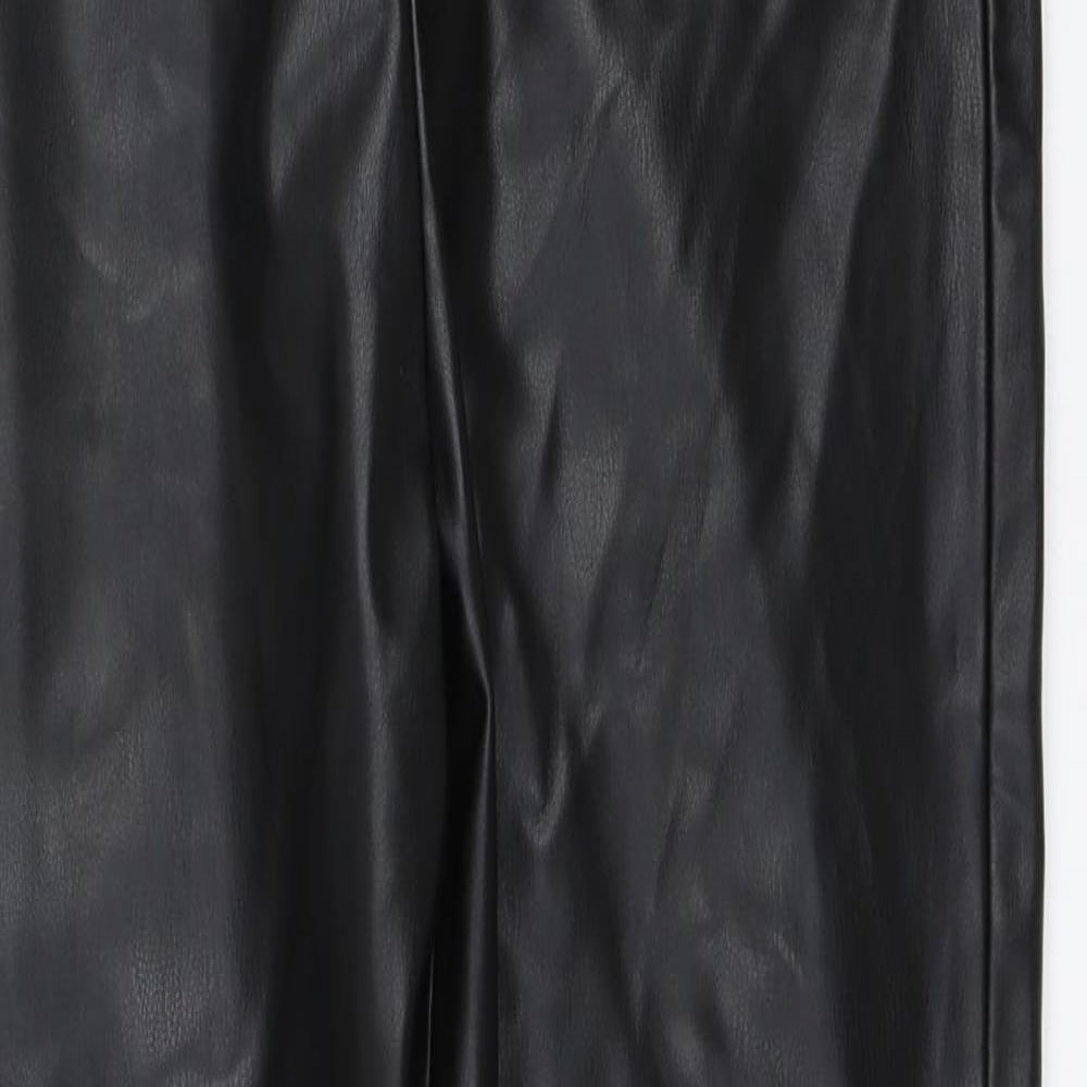 Zara Womens Black   Trousers  Size M L27 in