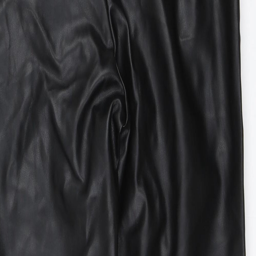 Zara Womens Black   Trousers  Size M L27 in