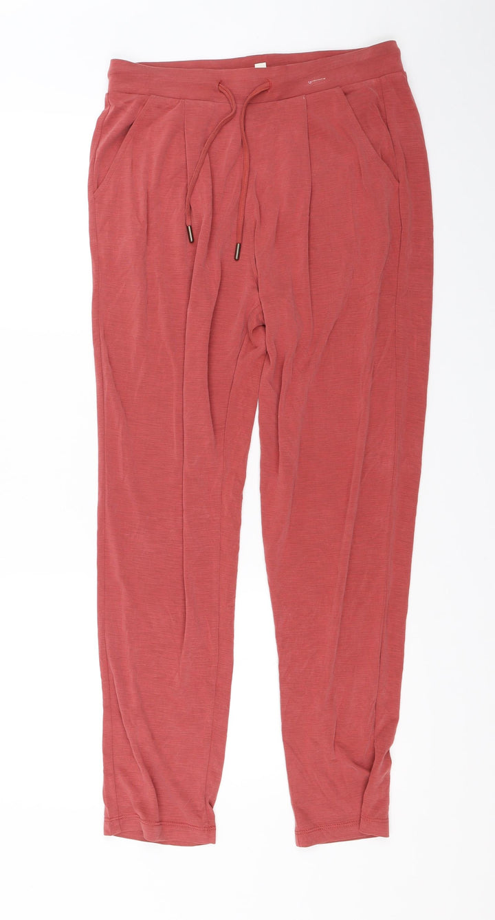 Per Una Womens Red   Jogger Trousers Size 8 L26 in