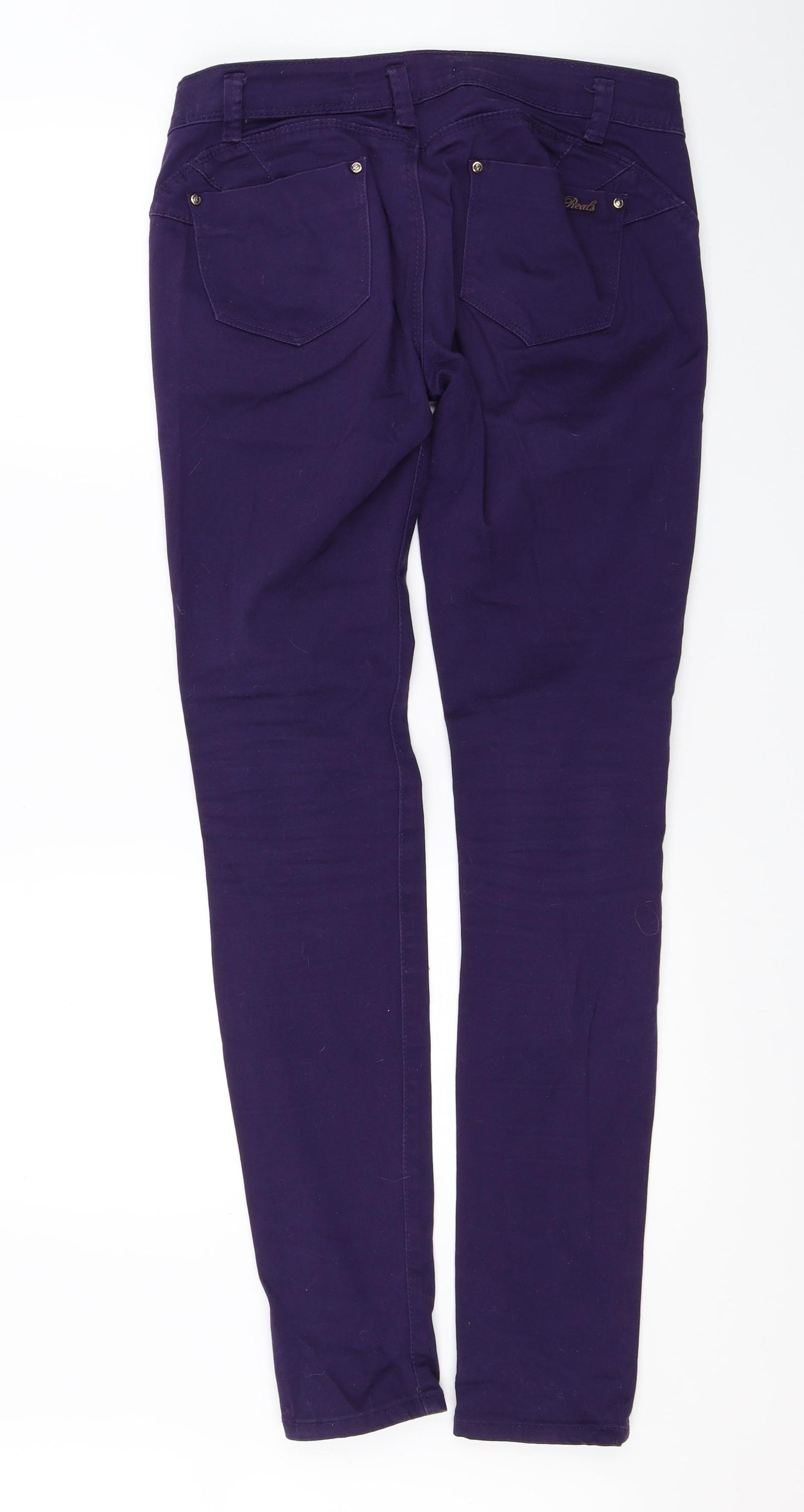 Reals Jeans Womens Purple   Skinny Jeans Size 31 L31 in