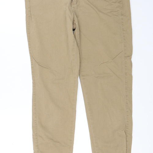 Mango Womens Brown   Trousers  Size 10 L28 in