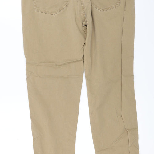 Mango Womens Brown   Trousers  Size 10 L28 in