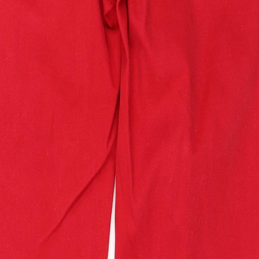 River Island Womens Red   Straight Jeans Size 10 L29 in