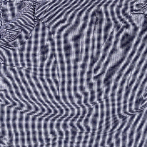 Marks and Spencer Mens Blue    Button-Up Size 16