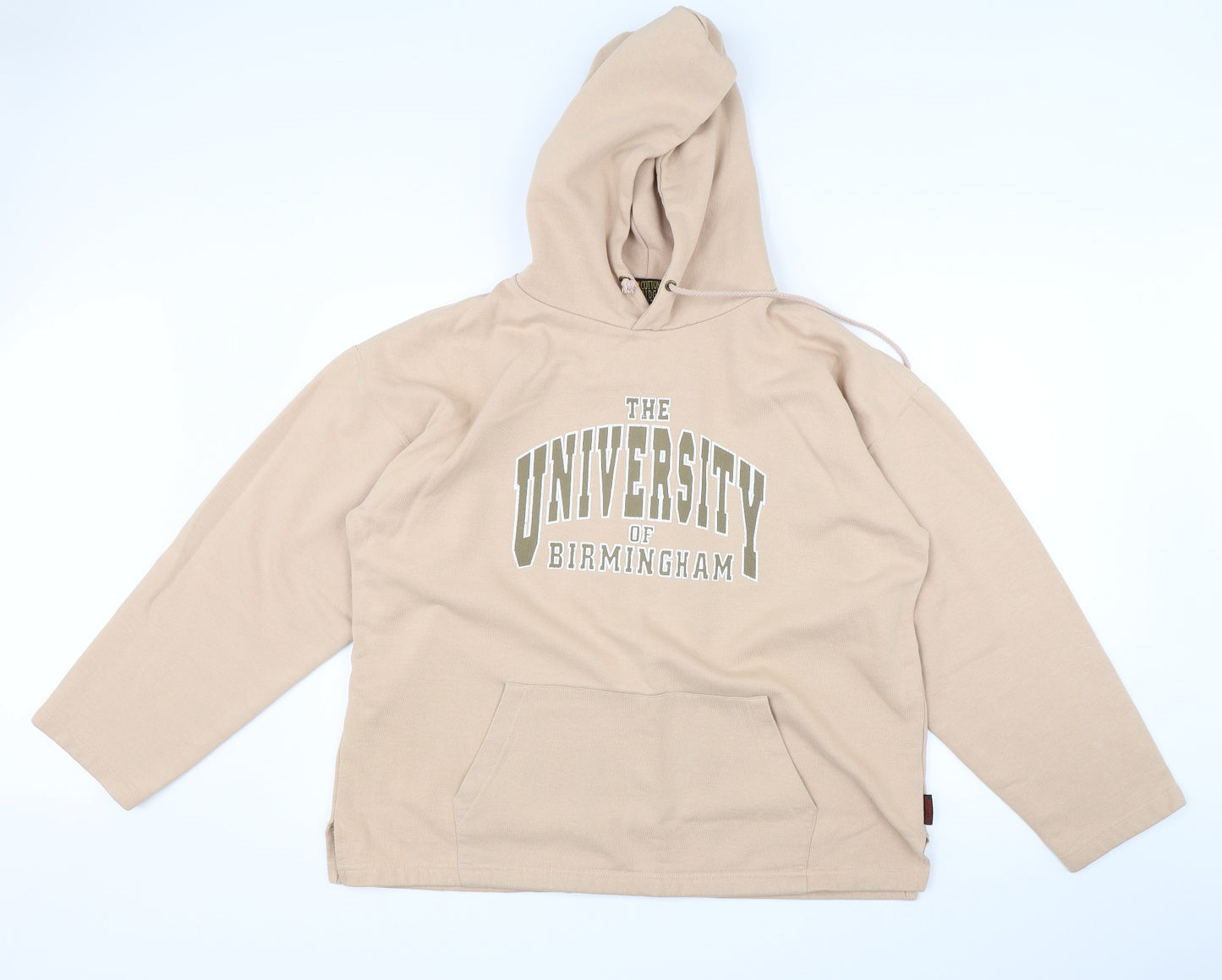 Cotton Ridge Womens Pink   Pullover Hoodie Size L  - University of birmingham