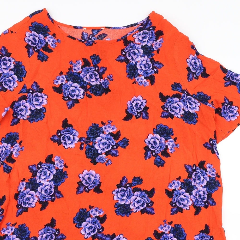 Matalan Womens Multicoloured Floral  Basic Blouse Size 16