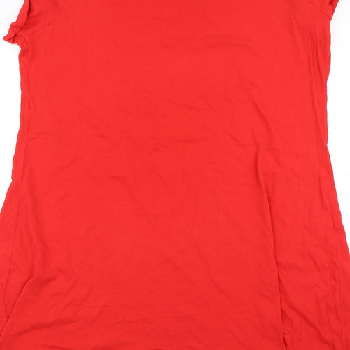 Bpc Womens Red   T-Shirt Dress  Size L