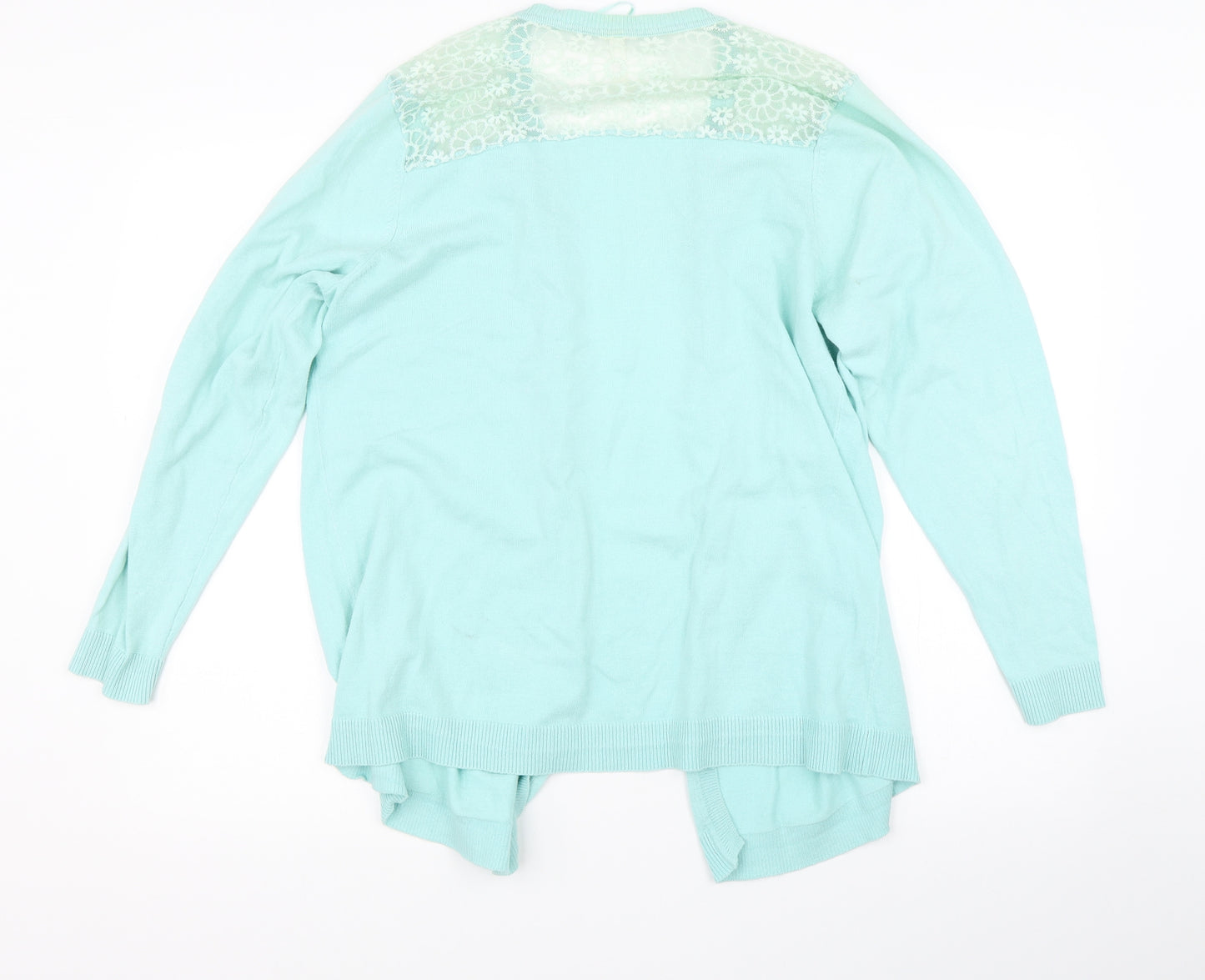 Preworn Womens Blue   Cardigan Jumper Size 16