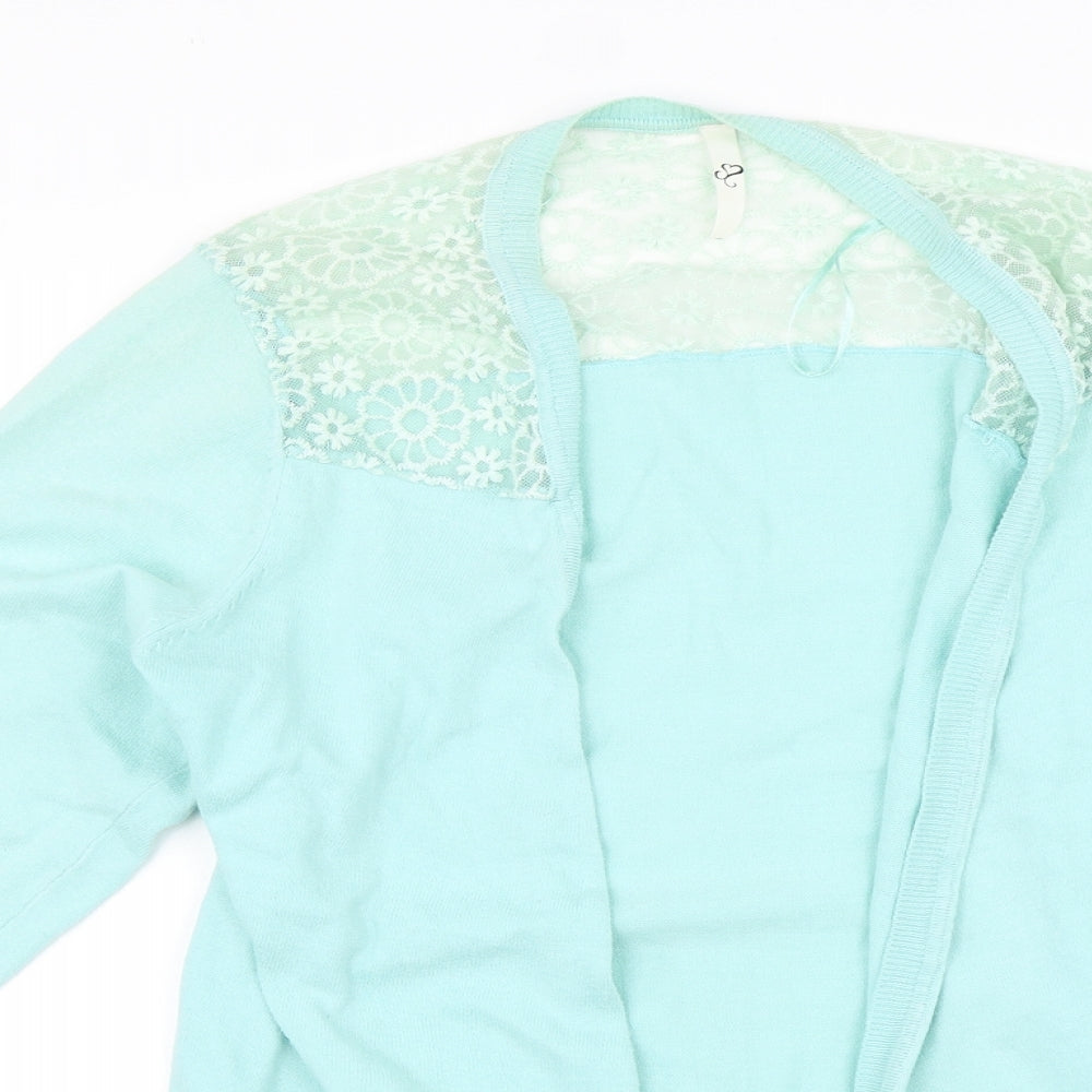 Preworn Womens Blue   Cardigan Jumper Size 16