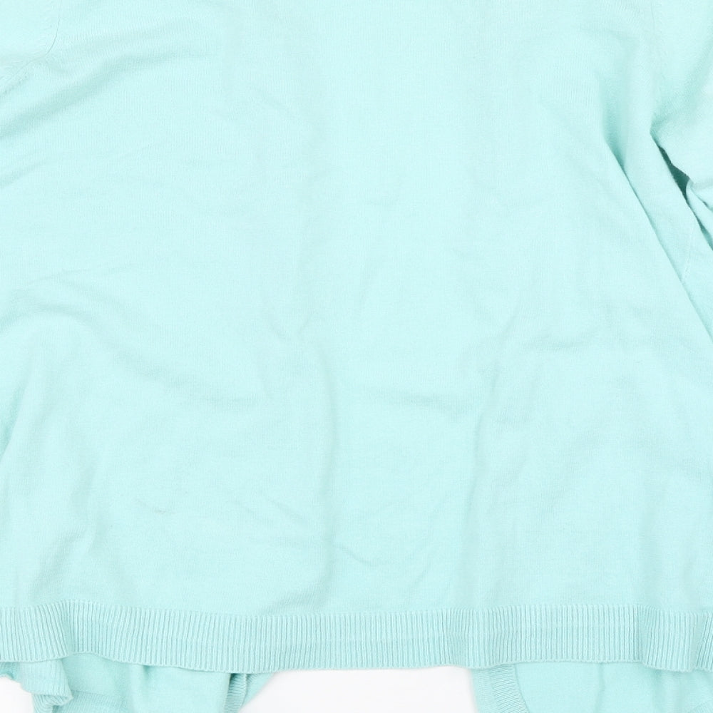 Preworn Womens Blue   Cardigan Jumper Size 16