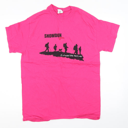Gildan Womens Pink   Basic T-Shirt Size M