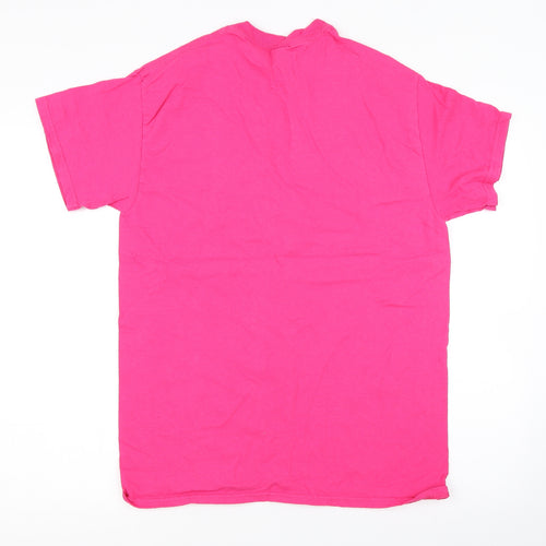 Gildan Womens Pink   Basic T-Shirt Size M