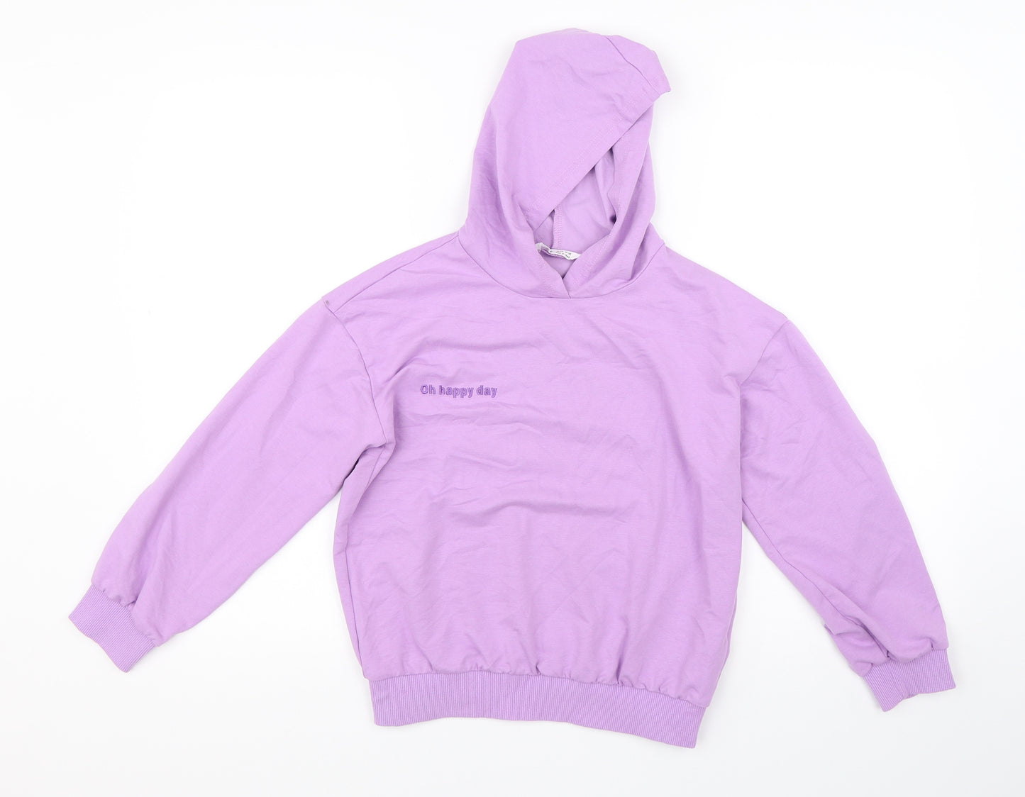 SheIn Girls Purple   Pullover Hoodie Size 10 Years