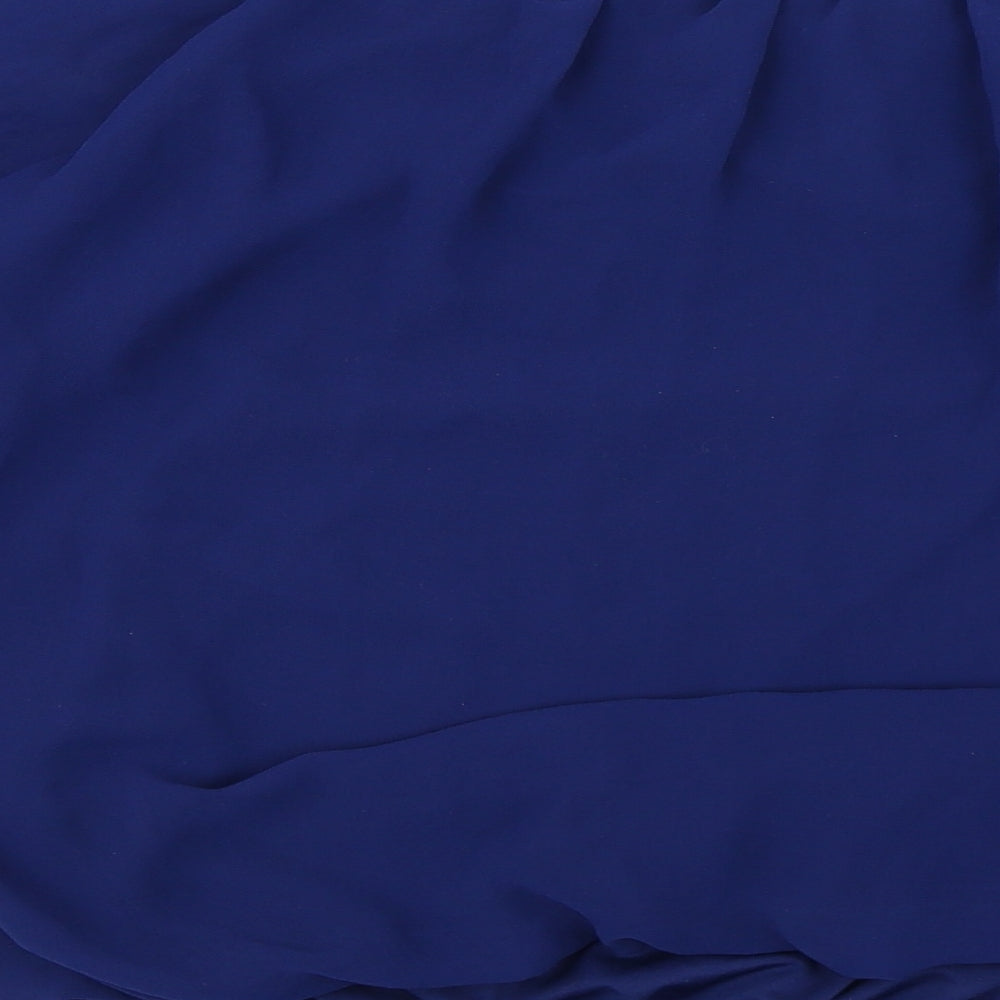 Dorothy Perkins Womens Blue   Basic Blouse Size 14