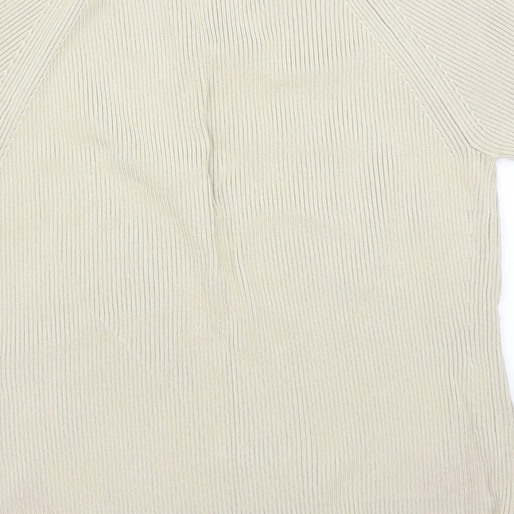 Jaeger Womens Beige   Pullover Jumper Size S