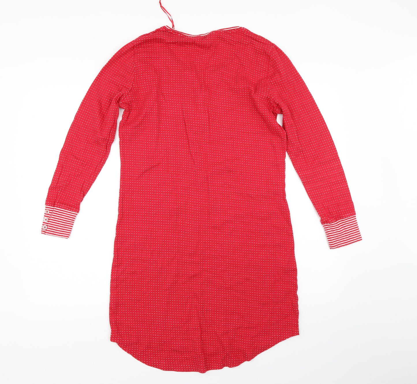 TU Womens Red Polka Dot  Top Nightshirt Size 8