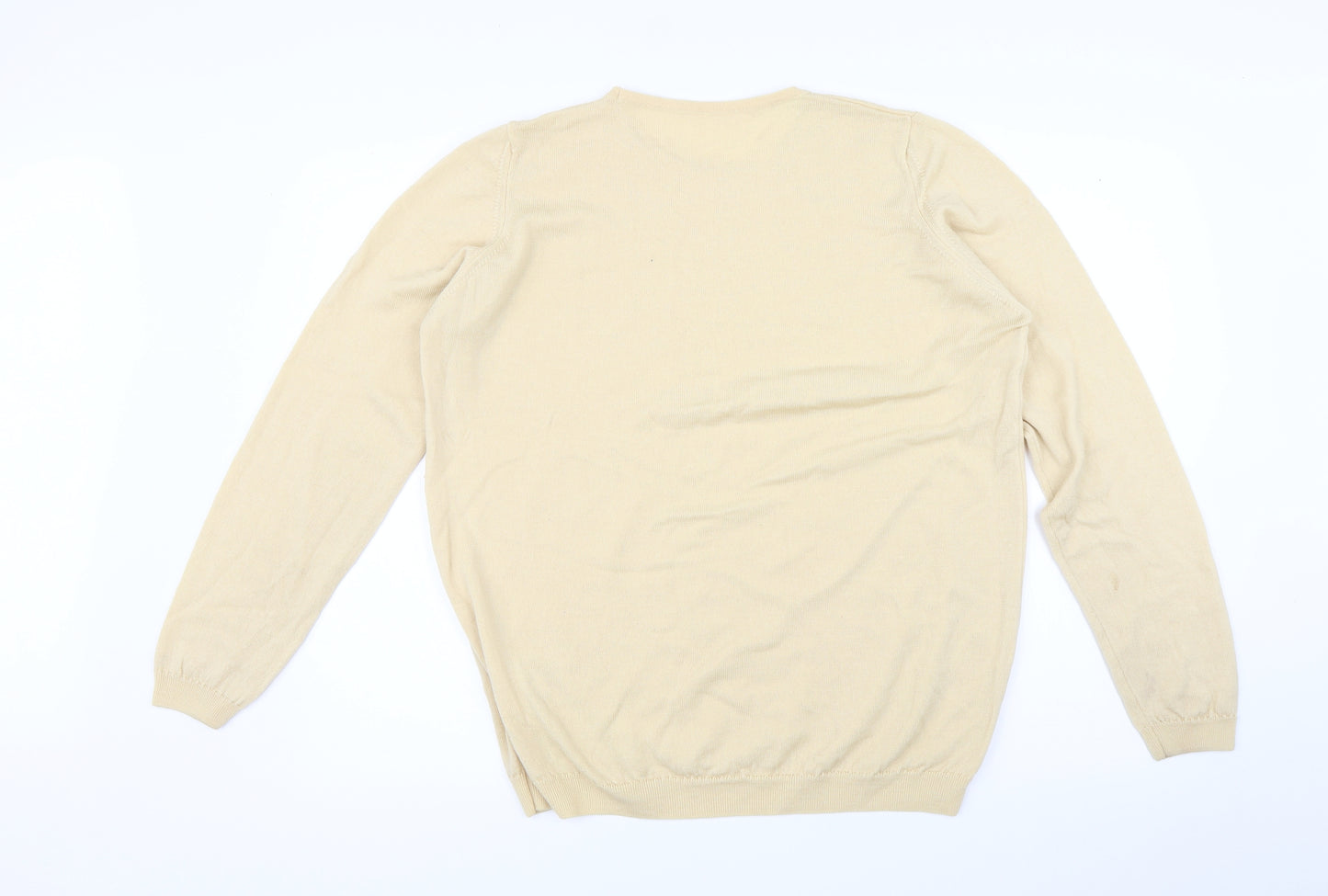 Marks and Spencer Womens Beige   Pullover Jumper Size 16