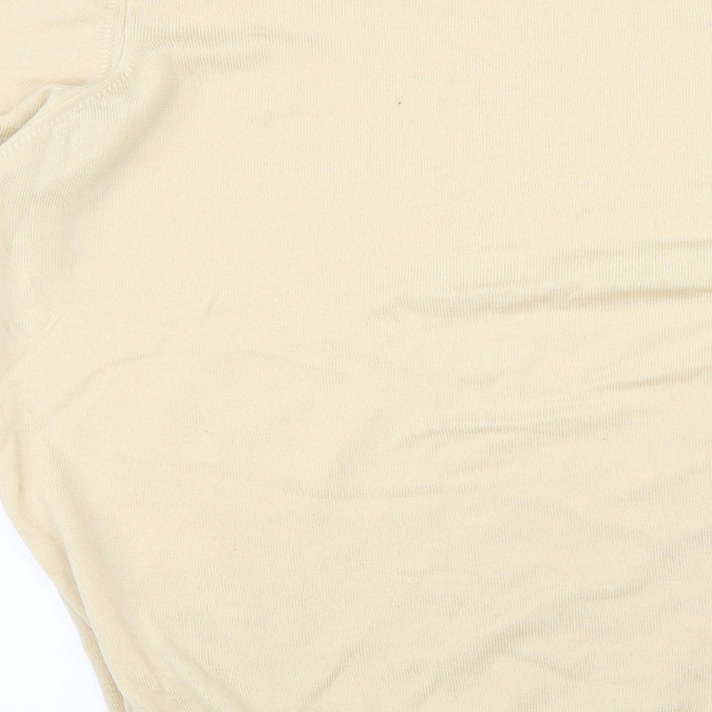 Marks and Spencer Womens Beige   Pullover Jumper Size 16