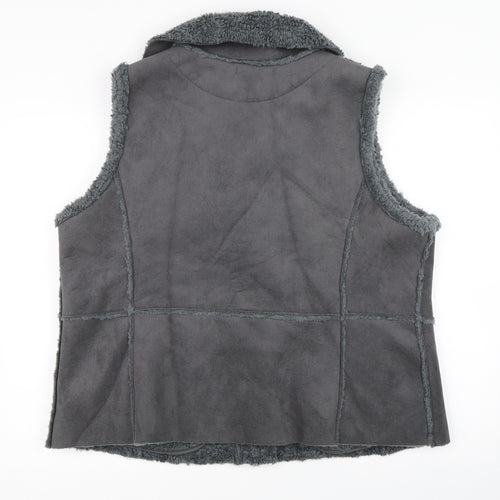 Marks and Spencer Womens Green   Gilet Coat Size 20