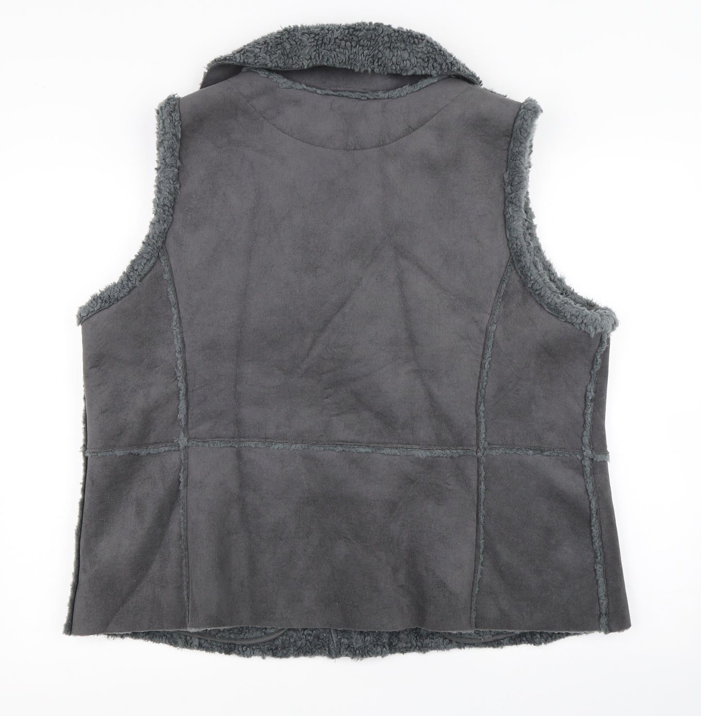 Marks and Spencer Womens Green   Gilet Coat Size 20
