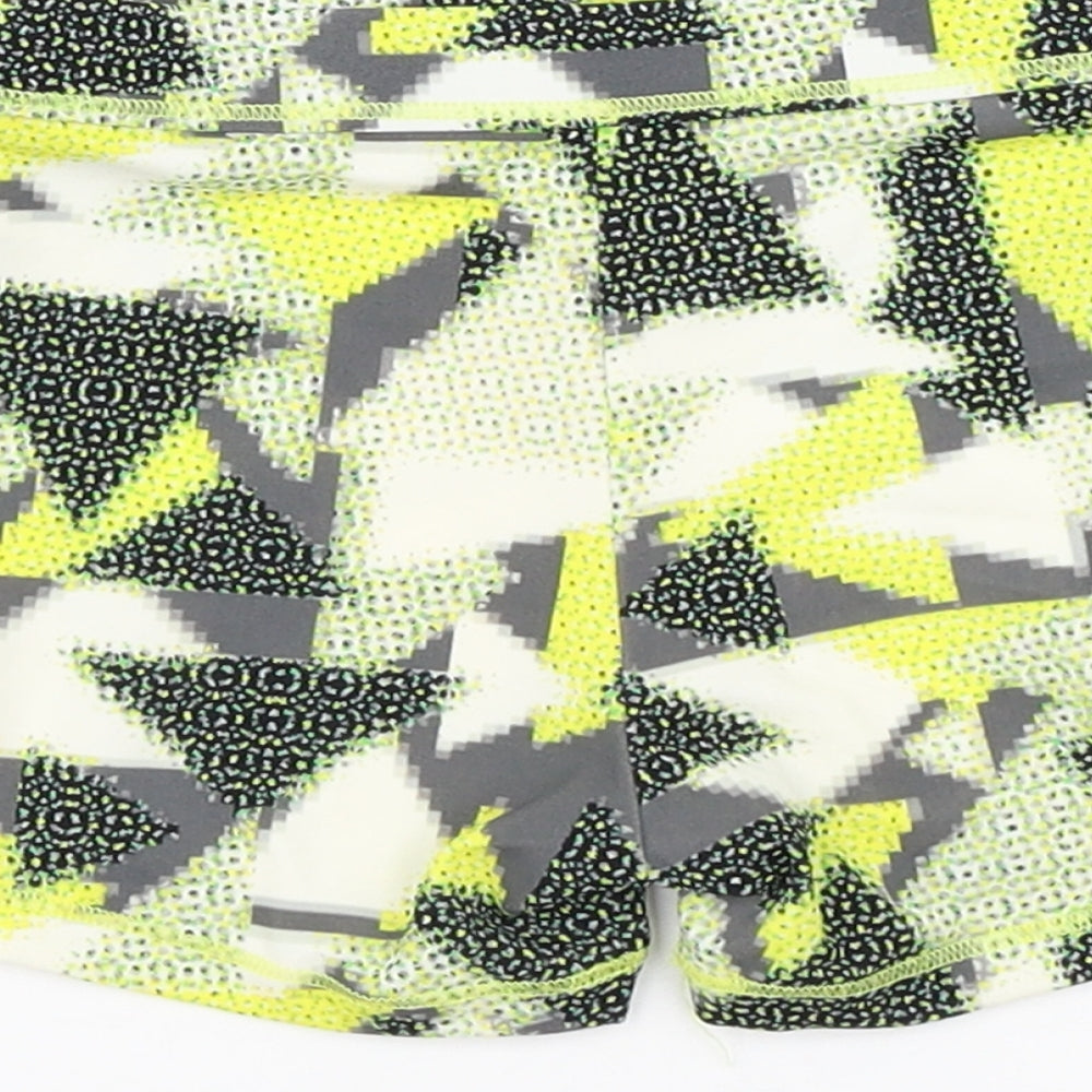 TU Girls Multicoloured Geometric  Biker Shorts Size 6 Years