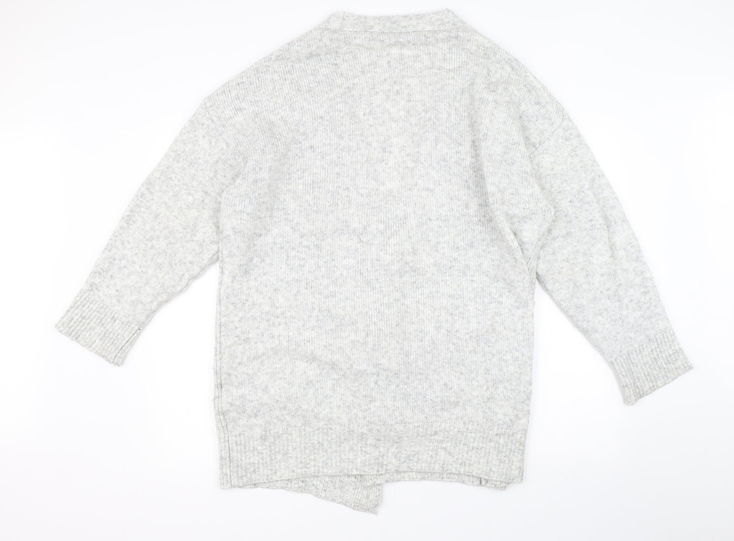 Marks and Spencer Womens Grey   Cardigan Jumper Size XL