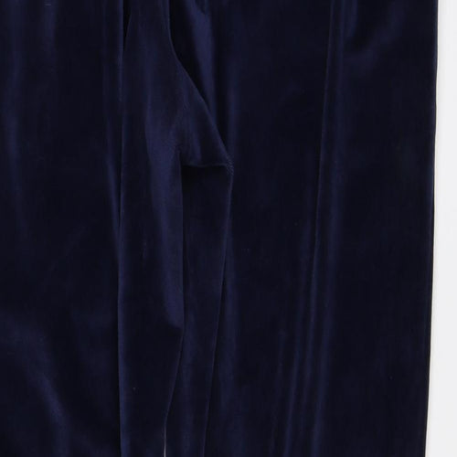 Nutmeg Womens Blue   Jogger Trousers Size 14 L29 in