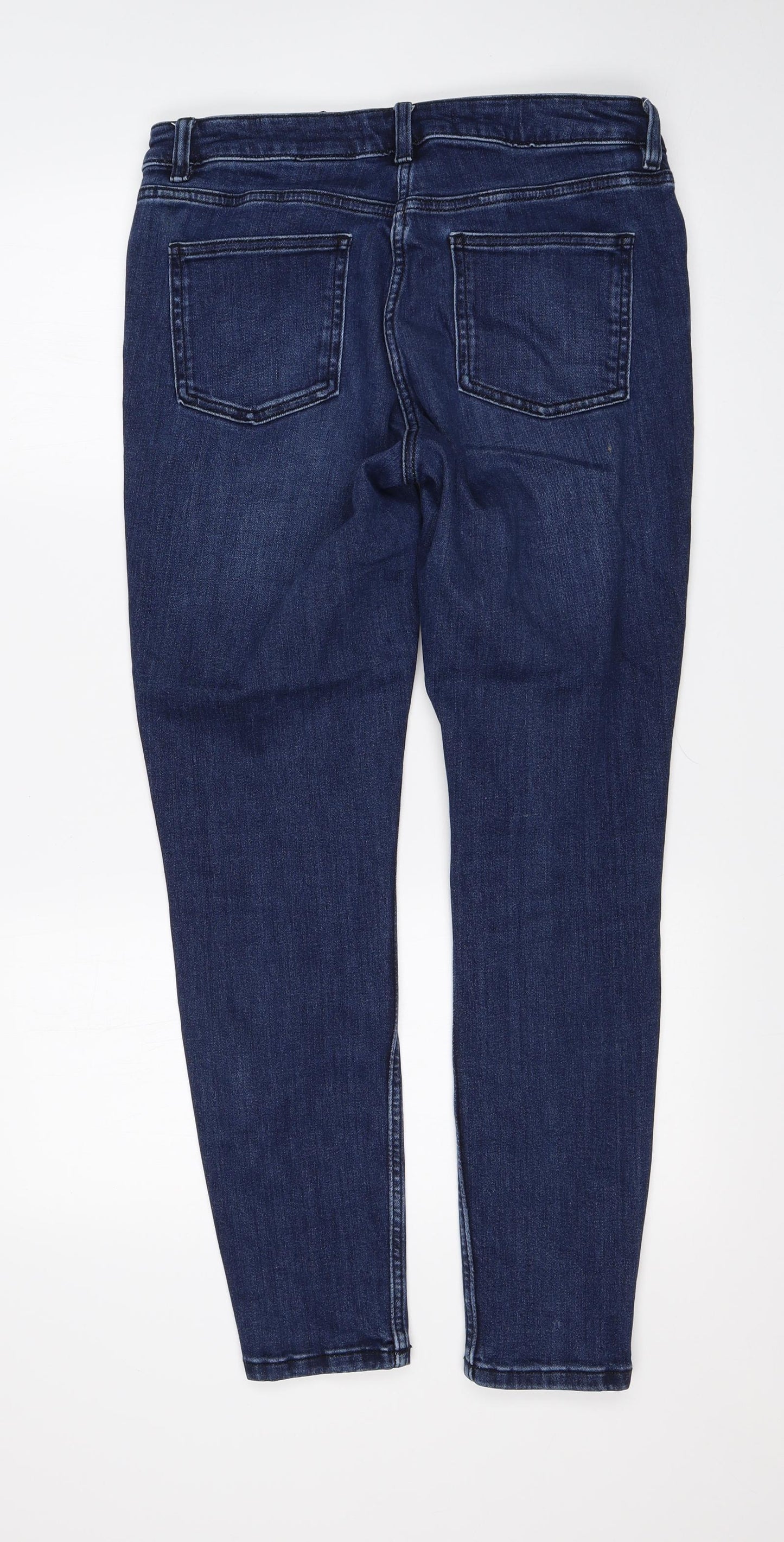 NEXT Womens Blue   Skinny Jeans Size 12 L28 in