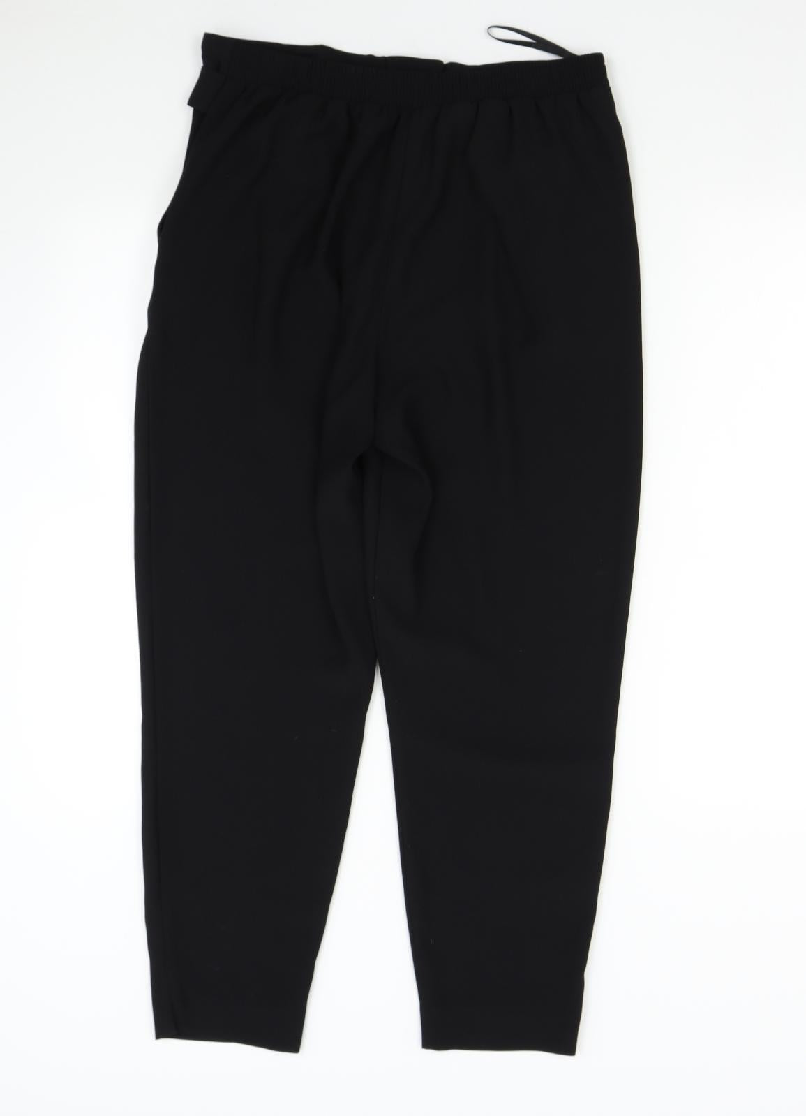 River Island Womens Black   Trousers  Size 12 L26 in