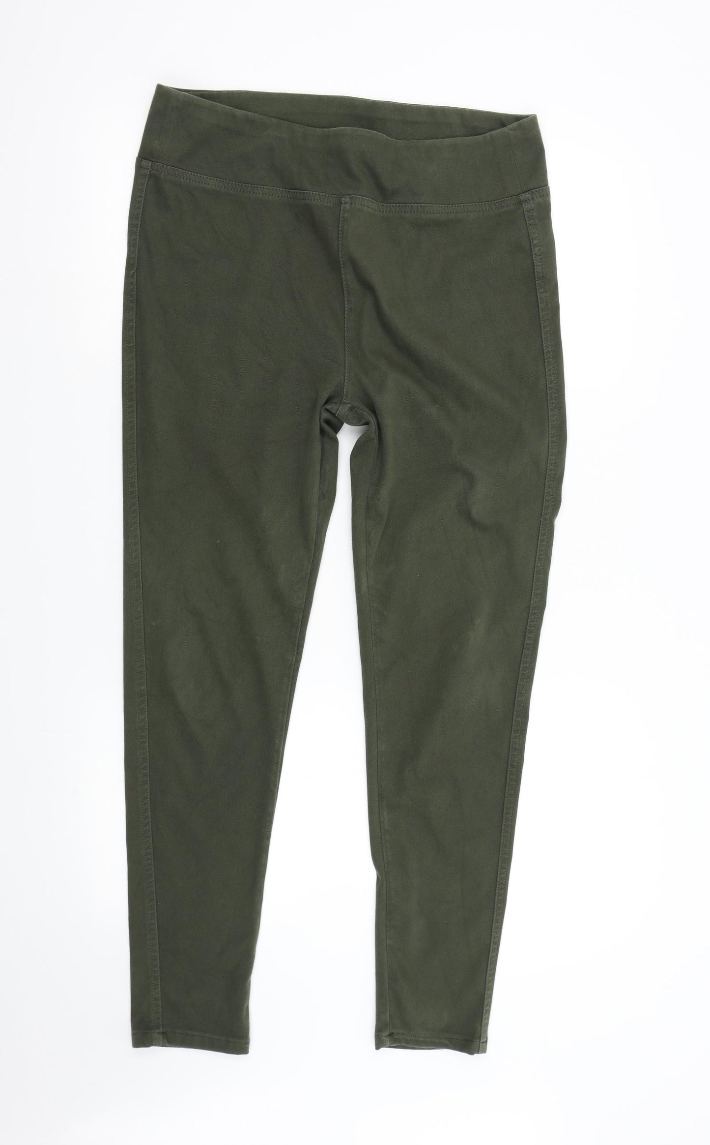 Peacock's Womens Green   Jegging Leggings Size 14 L28 in