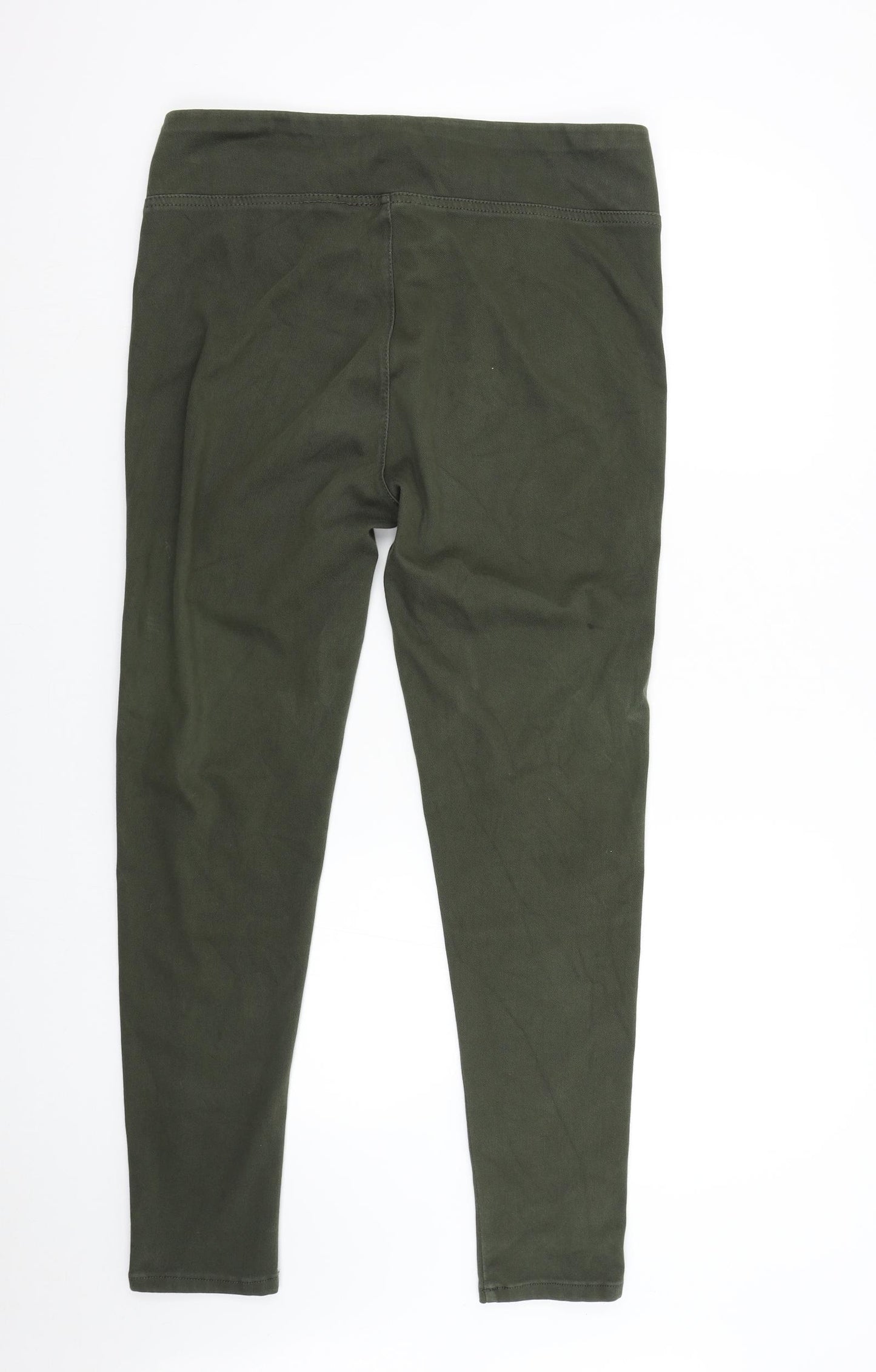 Peacock's Womens Green   Jegging Leggings Size 14 L28 in