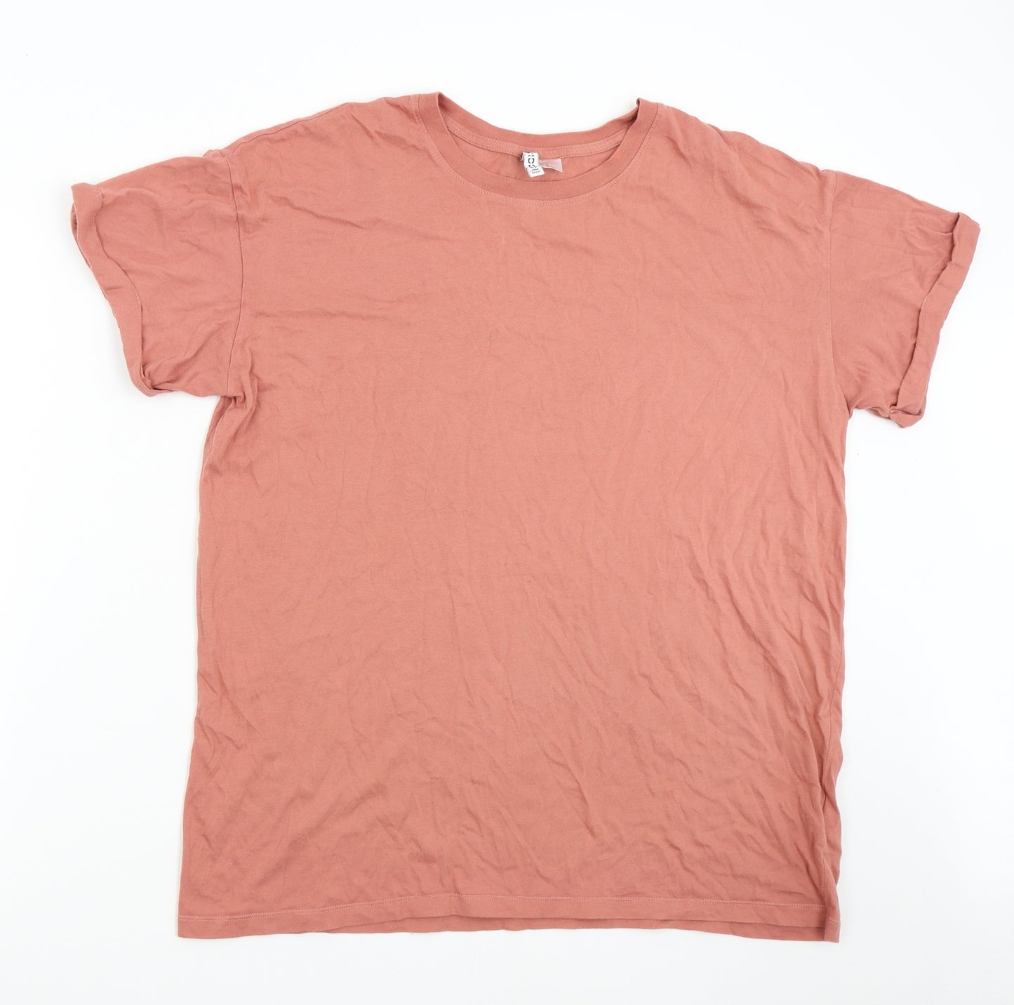 H&M Mens Orange    T-Shirt Size M
