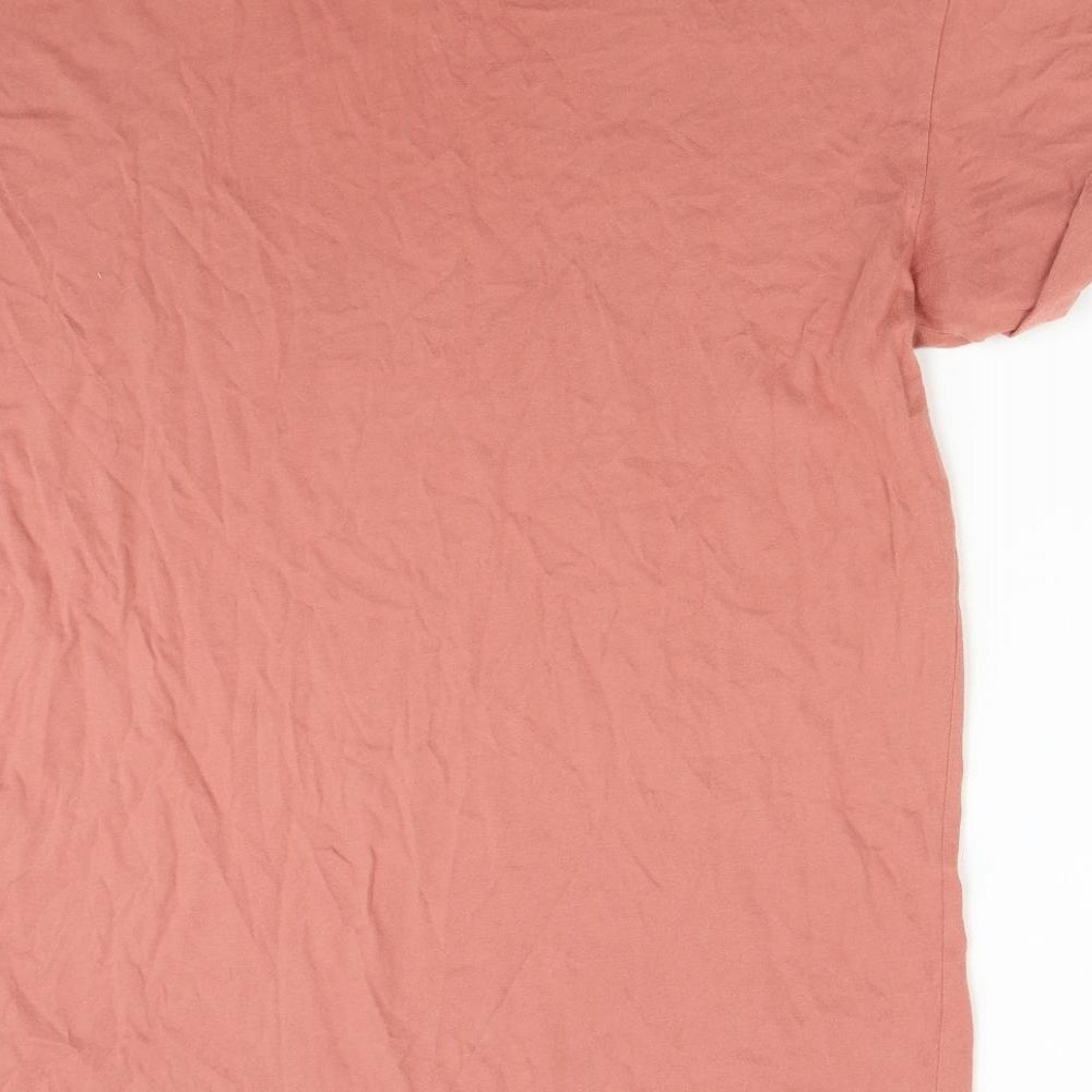 H&M Mens Orange    T-Shirt Size M