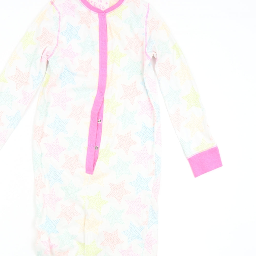 TU Girls Multicoloured Geometric   One Piece Size 7-8 Years  - Stars