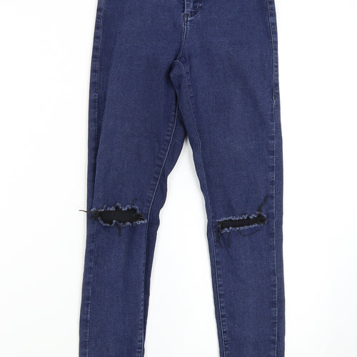 Topshop Womens Blue   Skinny Jeans Size 25 L30 in