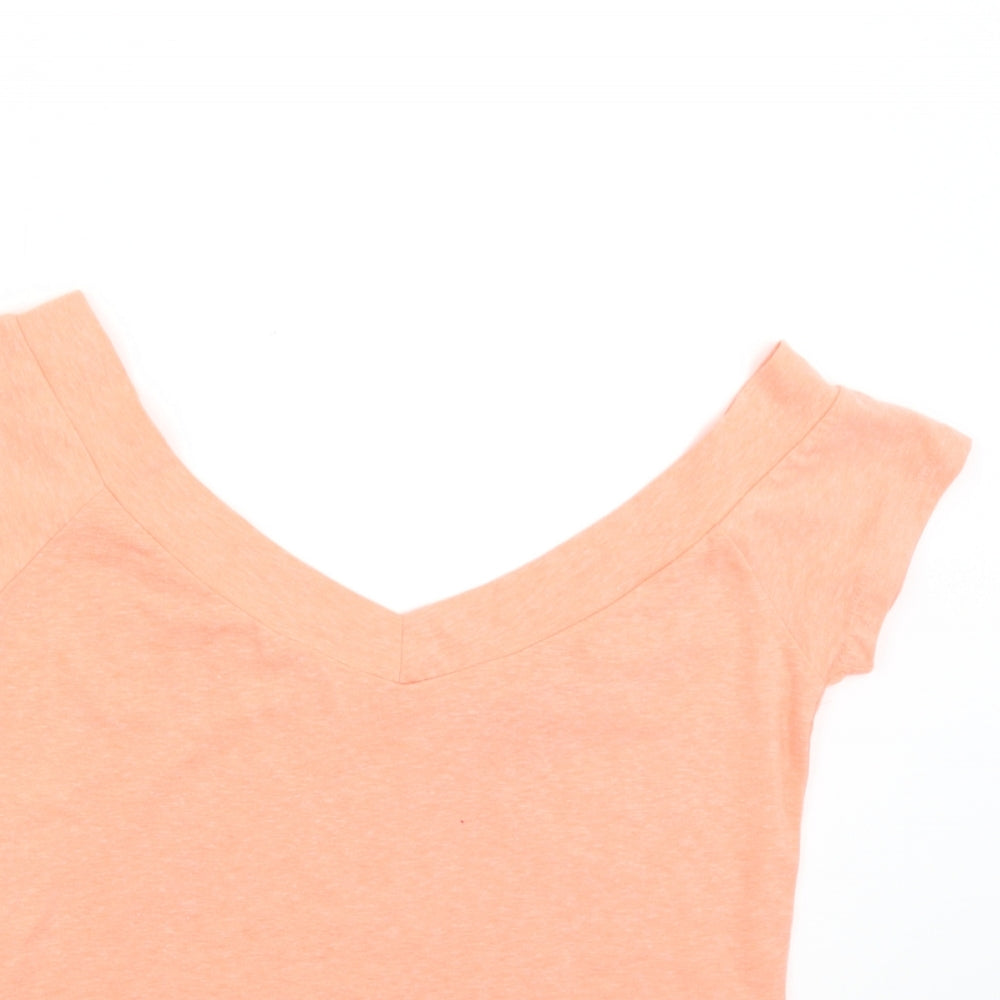 Primark Womens Orange   Basic T-Shirt Size 8