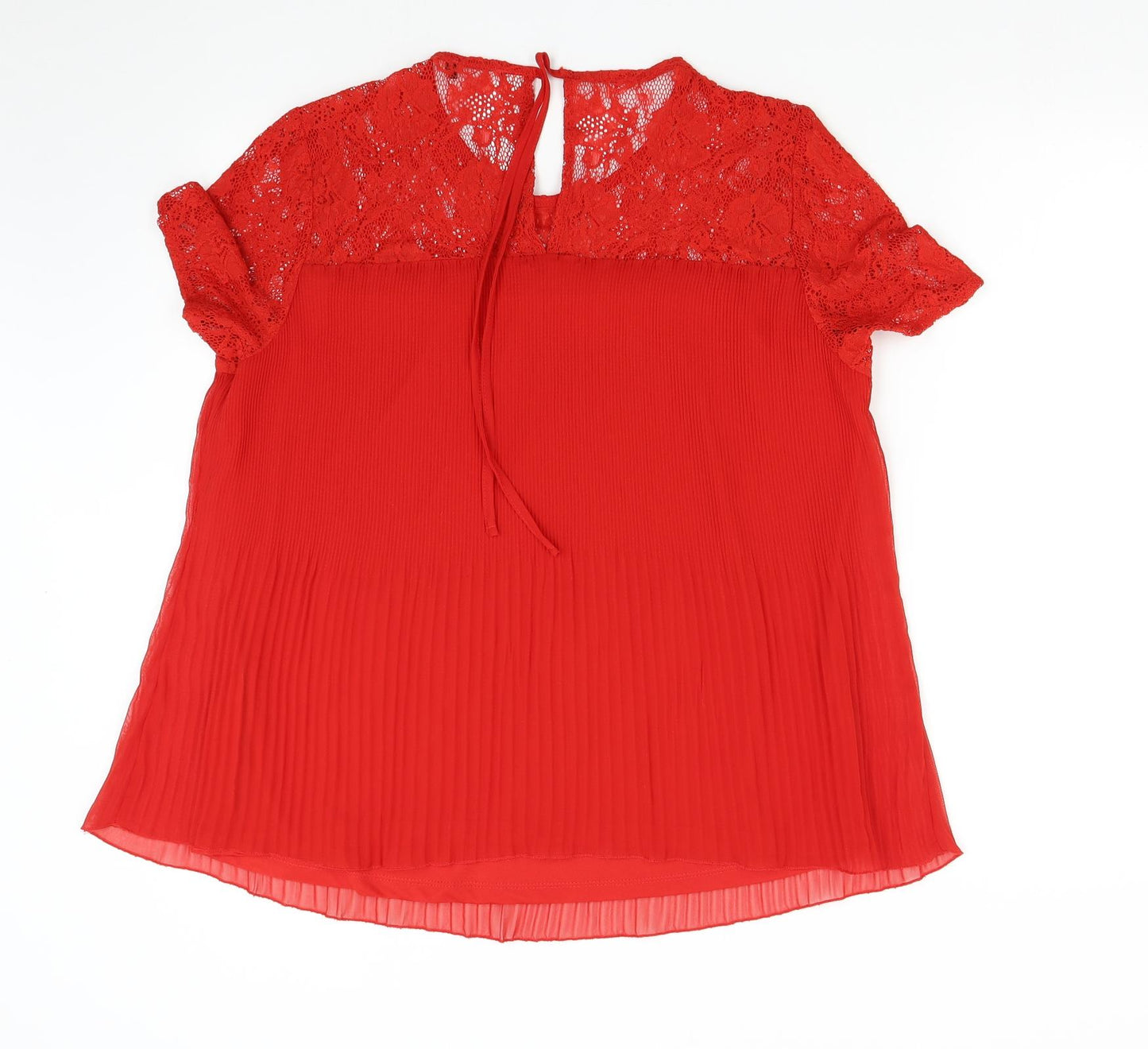 F&F Womens Red   Basic Blouse Size 16