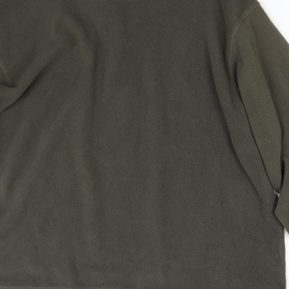 Regatta Mens Green  Fleece Henley Jumper Size XL