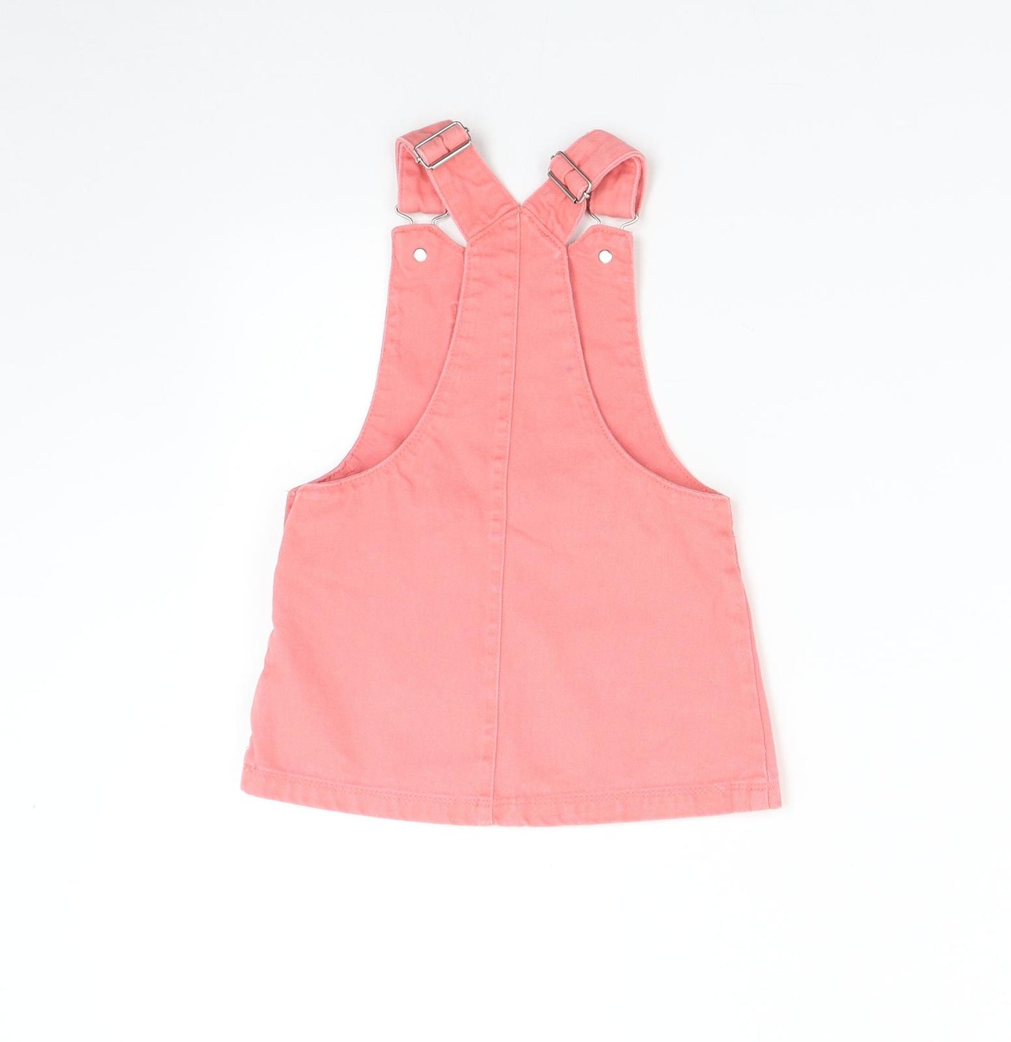 F&F Baby Pink  Corduroy Pinafore/Dungaree Dress  Size 18-24 Months