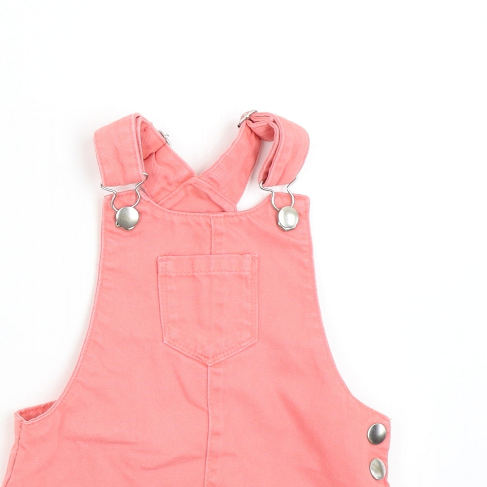 F&F Baby Pink  Corduroy Pinafore/Dungaree Dress  Size 18-24 Months