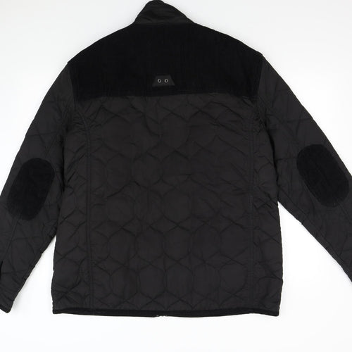 NEXT Mens Black   Quilted Jacket Size XL