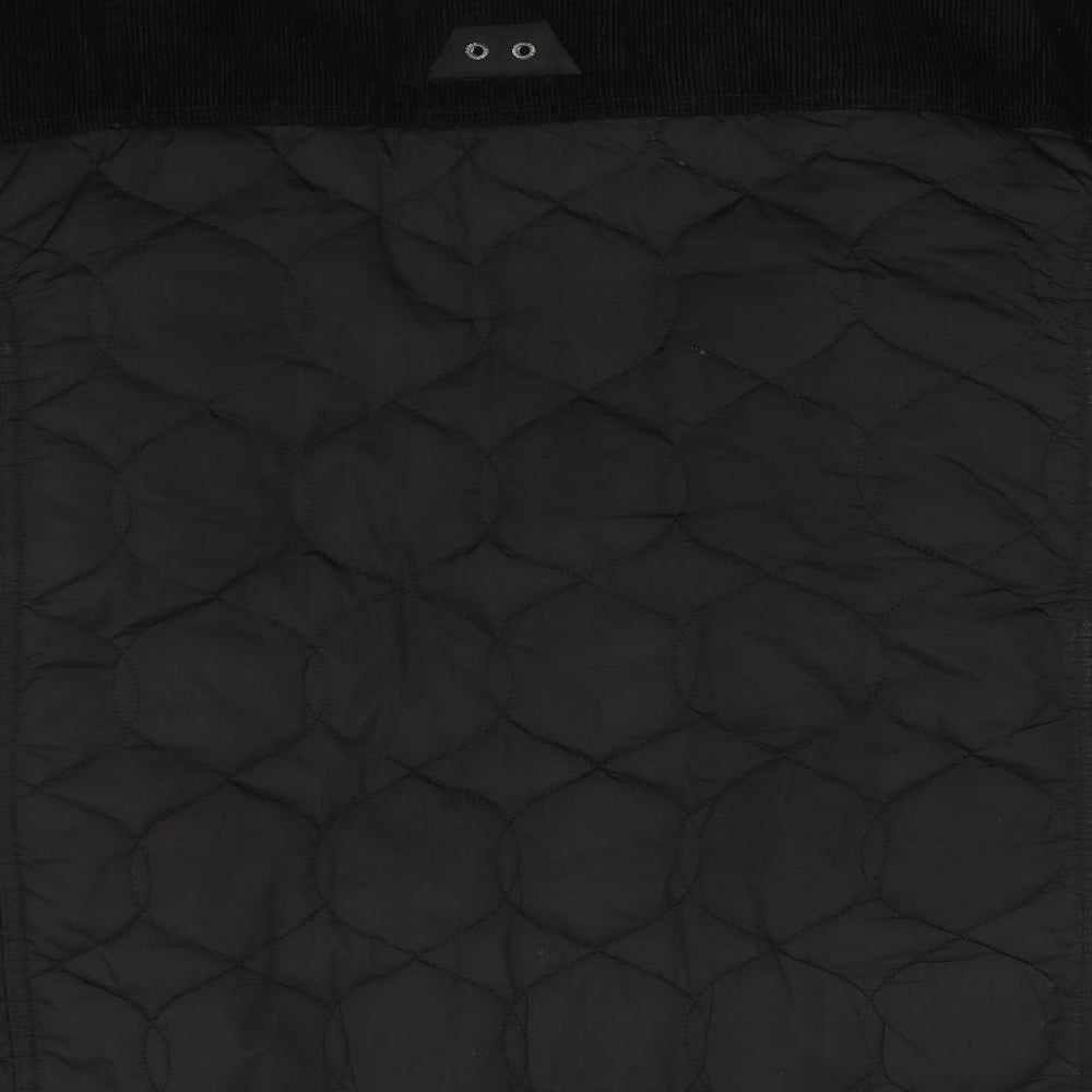 NEXT Mens Black   Quilted Jacket Size XL