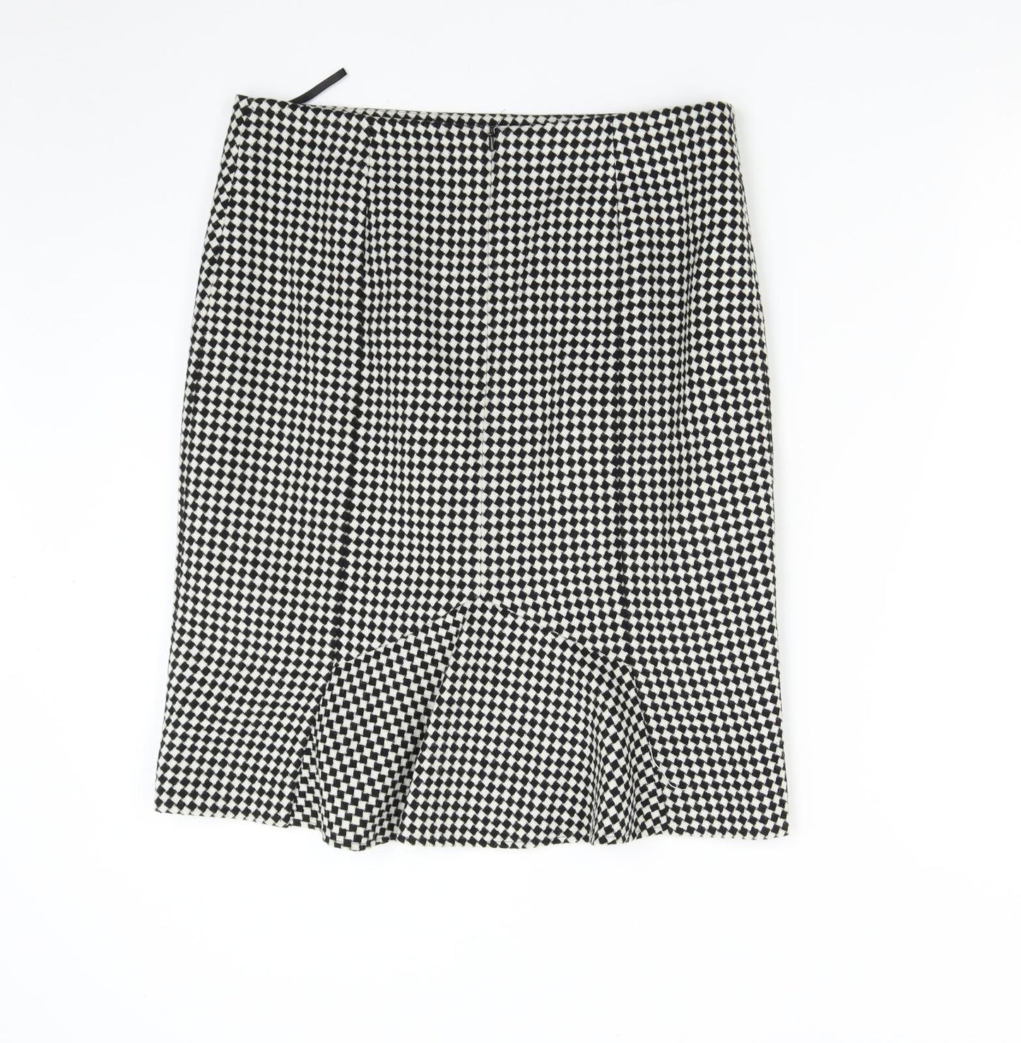 CC Womens Multicoloured Check  Straight & Pencil Skirt Size 12