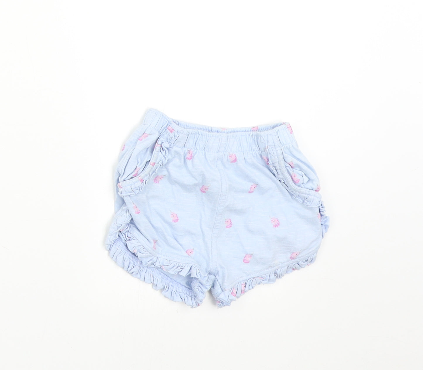 NEXT Baby Blue   Sweatpants Trousers Size 18-24 Months  - Unicorn Shorts