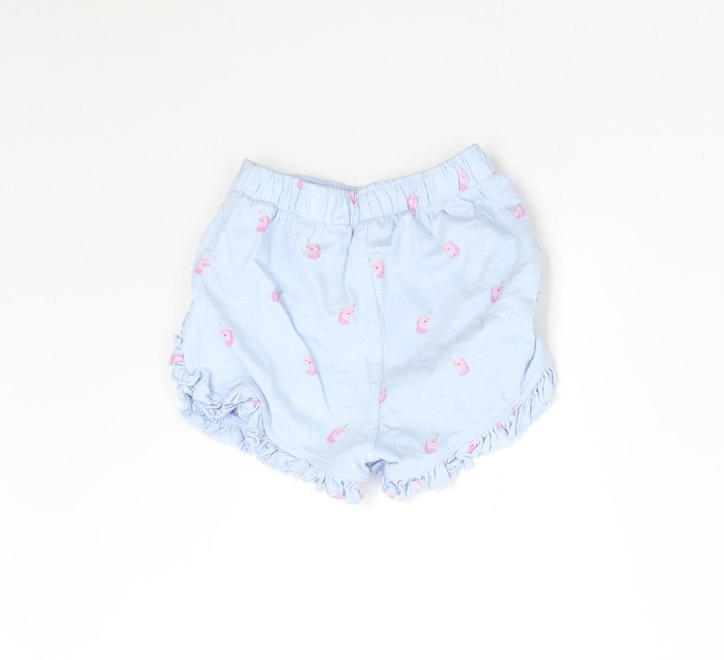 NEXT Baby Blue   Sweatpants Trousers Size 18-24 Months  - Unicorn Shorts