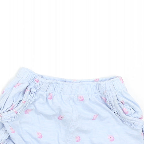 NEXT Baby Blue   Sweatpants Trousers Size 18-24 Months  - Unicorn Shorts