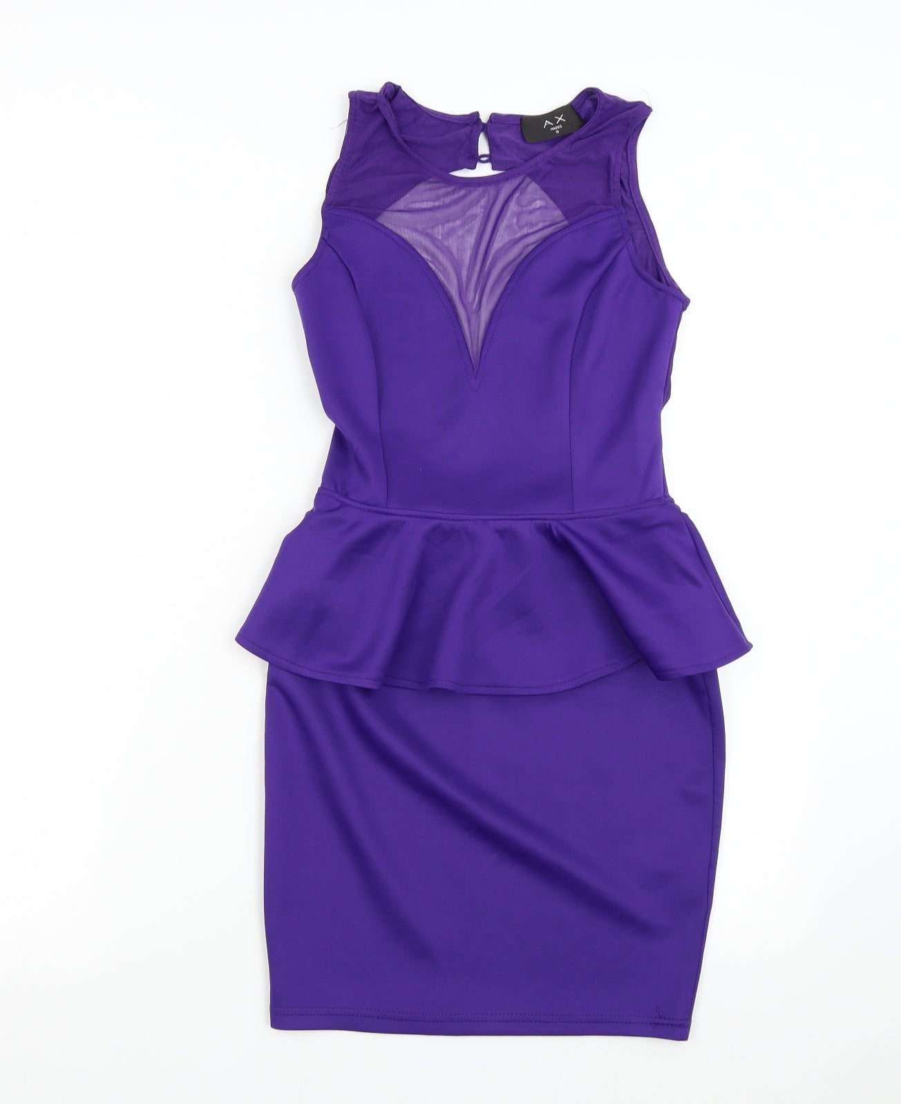 AX Paris Womens Purple   Bodycon  Size 8