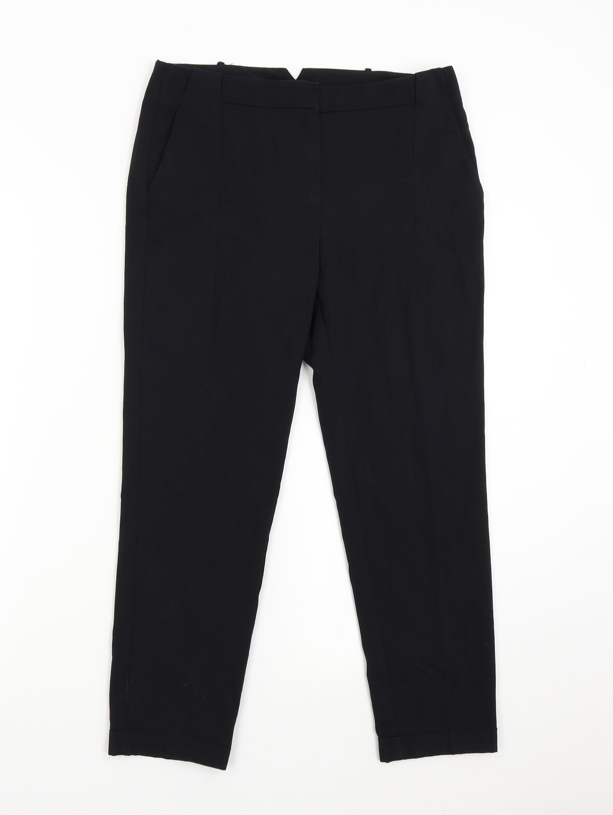Mango Womens Black   Trousers  Size 8 L24 in