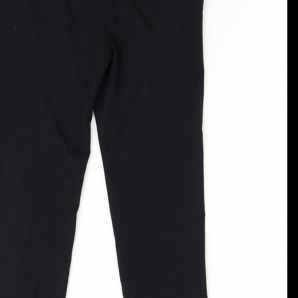 Mango Womens Black   Trousers  Size 8 L24 in